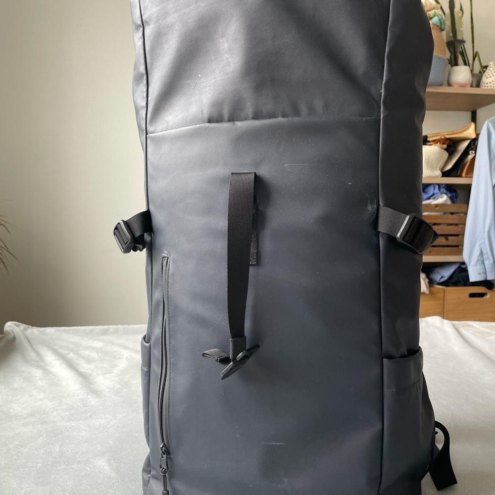 Stubble and Co. Midnight Navy Roll-Top Urban Backpack
